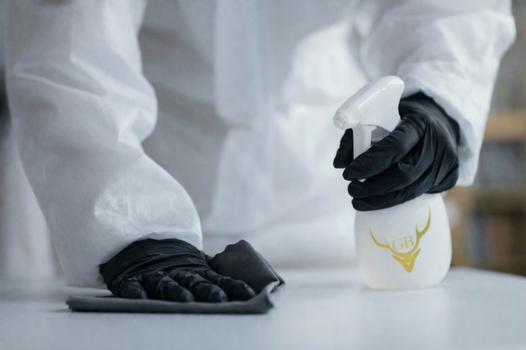 professional disinfection and sanitizing services | Golden Buck